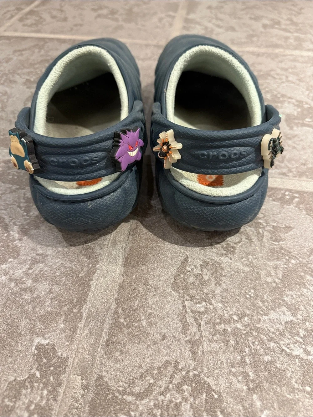 Kids Blue Slip-On Crocs Shoes